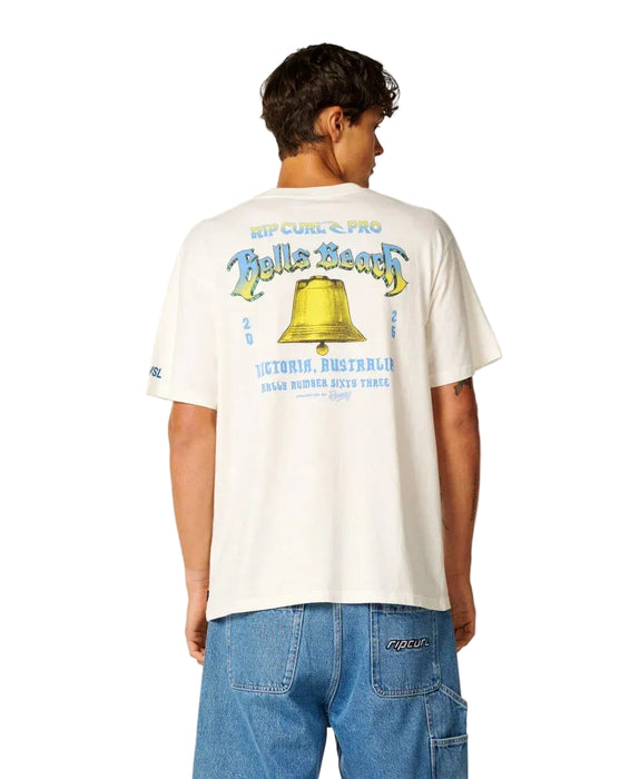 Rip Curl Bells Pro 26 Logo Tee Bone