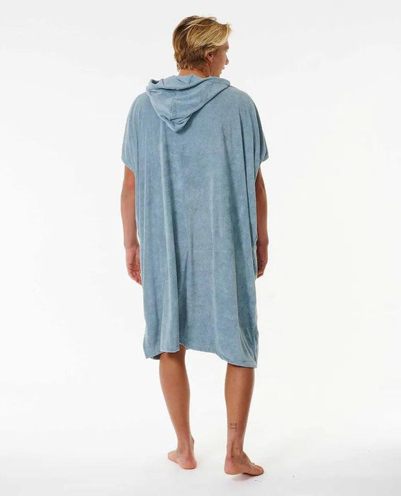 Rip Curl Brand hooded Poncho Dusty Blue - Boardworx