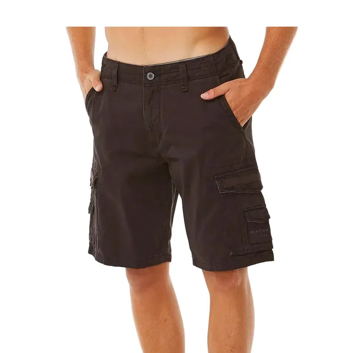Rip Curl Classic Surf Trail Cargo Shorts Washed Black