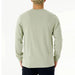 Rip Curl Fade Out Icon Long Sleeve Tee Sage - Boardworx