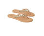 Rip Curl Freedom Bloom Open Toe Flip Flops Natural