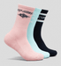 Rip Curl Icons Of Surf 3 Pack Socks - Boardworx