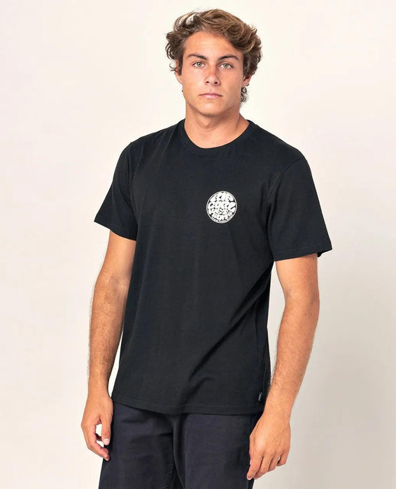 Rip Curl Icons of Surf Tee Black - Boardworx