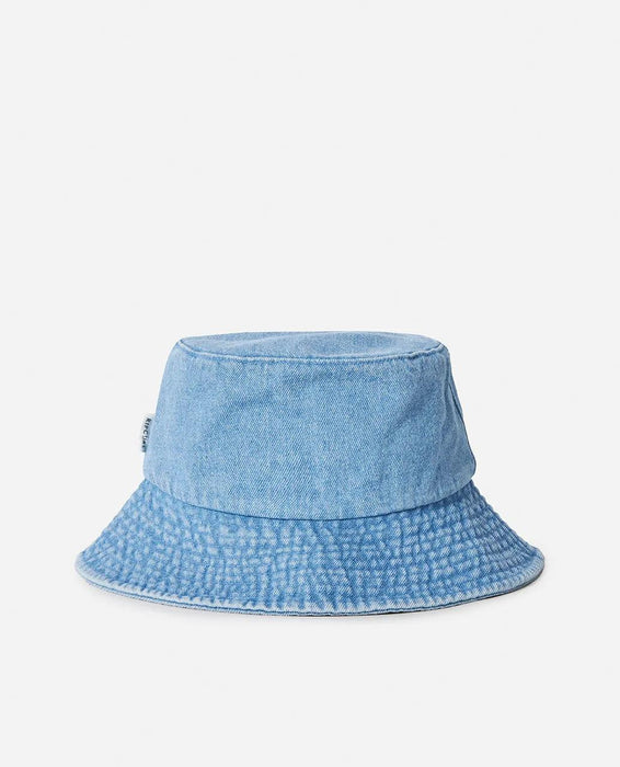 Rip Curl Revival Ladies Bucket Hat Mid Blue - Boardworx