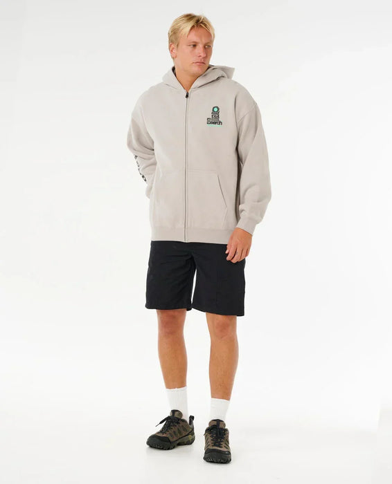 Rip Curl Search Zip Thru Hoody Stone