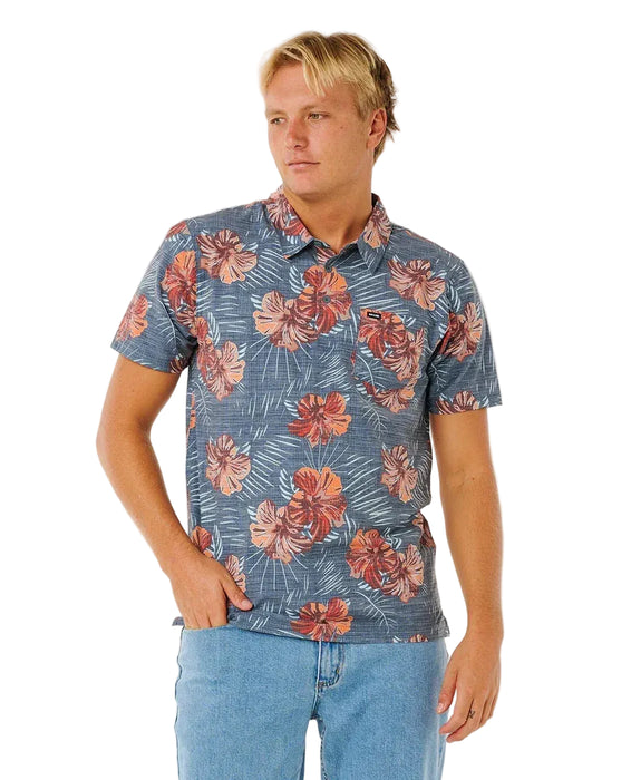 Rip Curl Sessions Aerotech Polo Light Navy