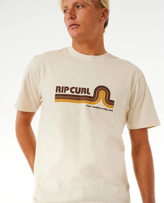 Rip Curl Surf Revival Mumma Tee Vintage White - Boardworx