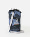 Rip Curl Surf Series 20L dry bag in grey with mountain graphic and adjustable strap