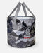Rip Curl grey 50L wetsuit bucket with handles, waterproof design, surf series accessory