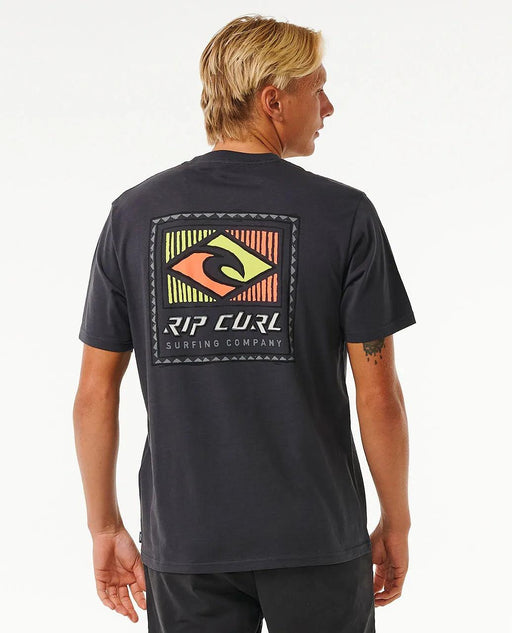 Rip Curl Traditions Short Sleeve Tee Washed Black - Boardworx