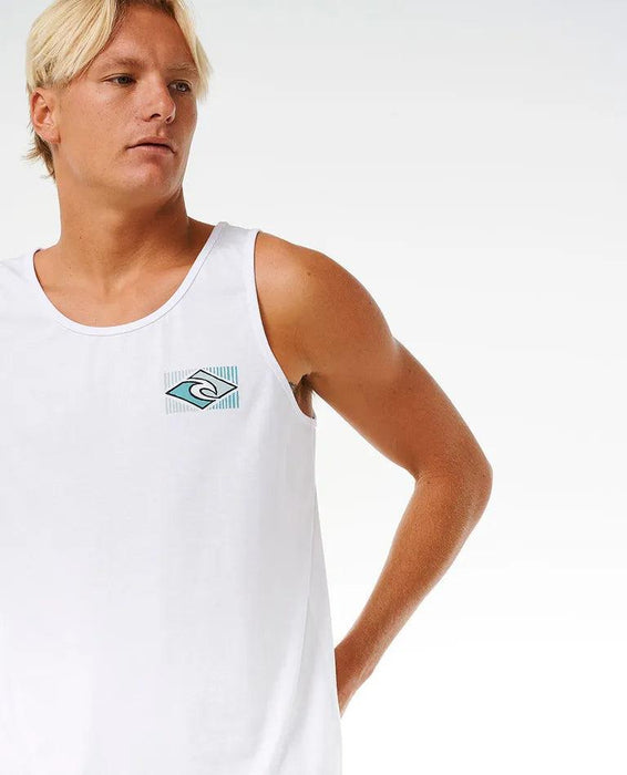 Rip Curl Traditions Tank Optical White - Boardworx