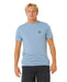 Rip Curl Wettie Passage Icon Tee Faded Denim