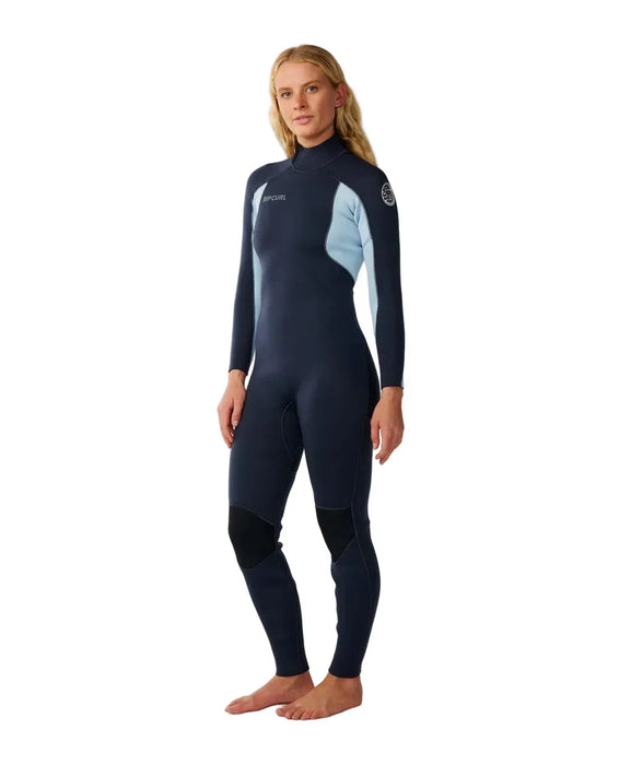 Rip Curl Womens Trad Back Zip 3/2 Navy