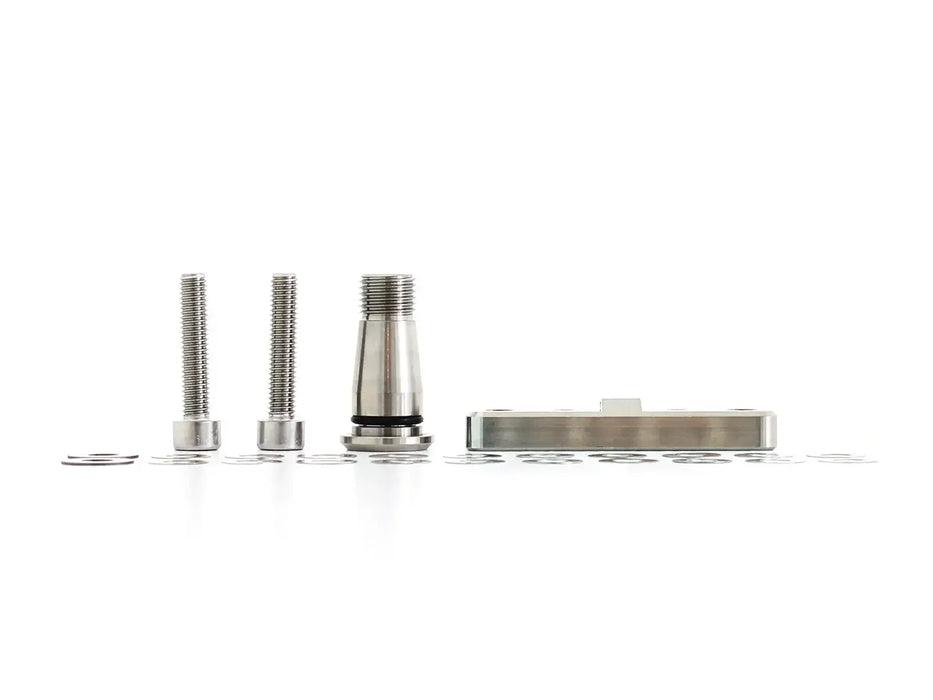 Sabfoil quick release system for Kraken masts, silver metal hardware for wing foiling