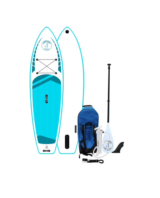 Sandbanks Cruiser Turquoise 11' by 34" SUP stand up paddle board - Boardworx