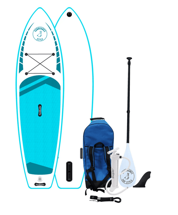 Sandbanks Elite Pro SUP paddle board 10'6" by 32" complete - Boardworx