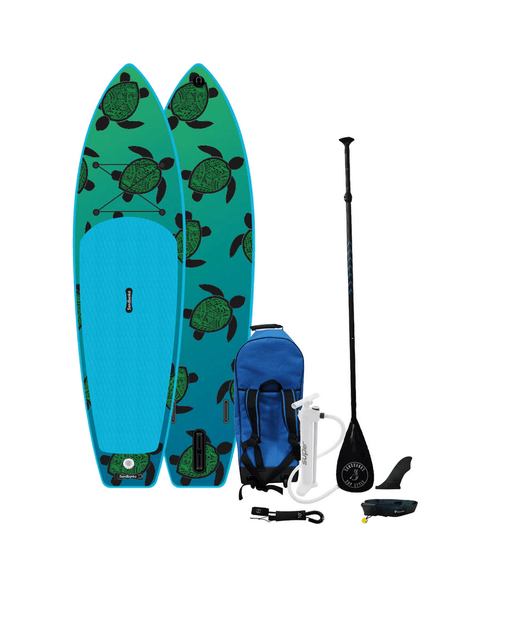 Sandbanks Pro art 10'6" Turtle Paddle board package - Boardworx