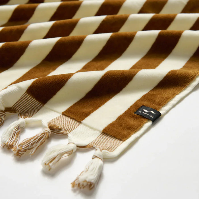Slowtide Cabana Fringe Woven Towel