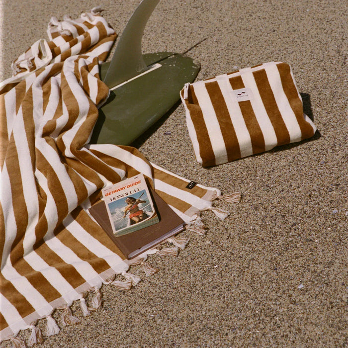 Slowtide Cabana Fringe Woven Towel