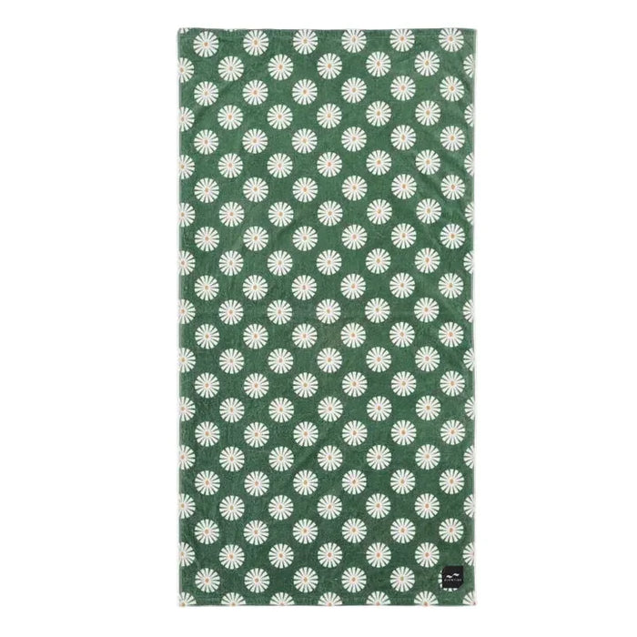 Slowtide Sun Dazed Beach Towel Green