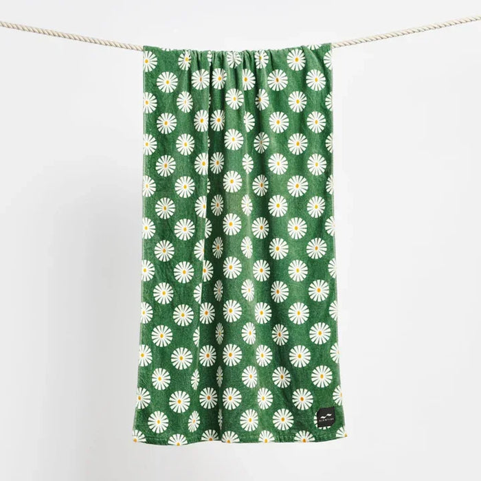 Slowtide Sun Dazed Beach Towel Green