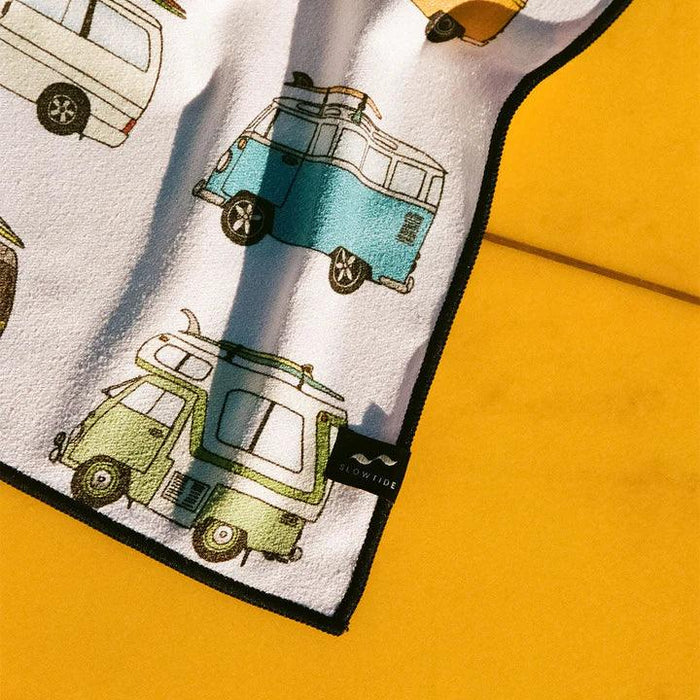 Slowtide Van Life Performance Quick-Dry Travel Towel - Multi | Kevin Butler x Slowtide