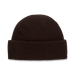 Fox Zenther beanie side view in Cocoa Brown