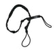 TSL black windsurfing sail uphaul with elastic loops, watersports accessory