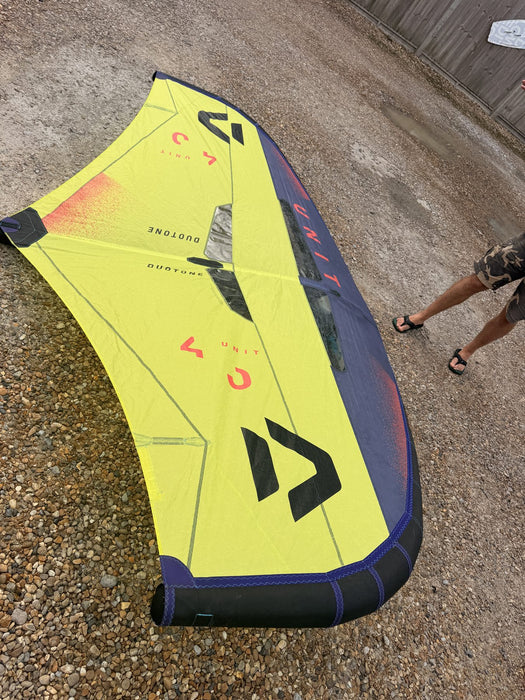 Used 2025 Duotone Unit 4.0m canopy and leading-edge condition