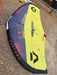Used 2025 Duotone Unit 4.0m yellow and purple complete canopy view