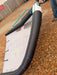 Close view of the used Duotone Unit 6m wing and included turquoise boom