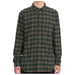 Volcom Caden plaid long-sleeve shirt in Wintermoss