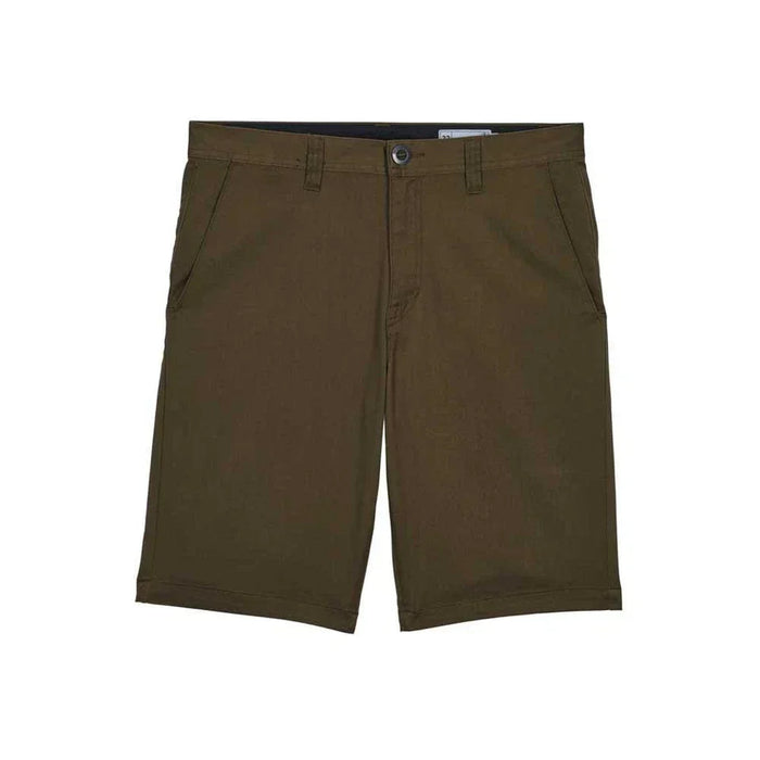 Passenger Sage 18 Khaki Walk Shorts front view on white background