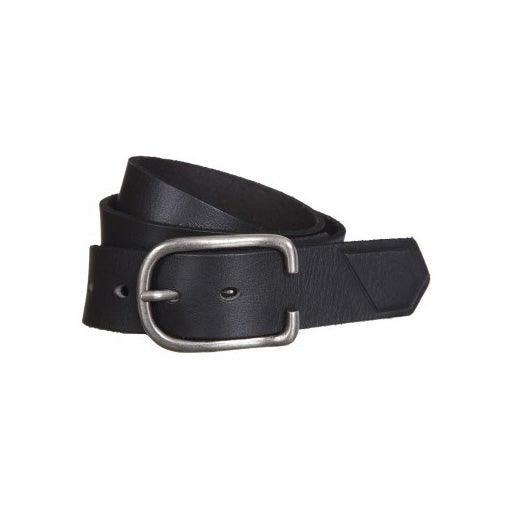 Volcom Hitch Black Leather Belt S/M - Boardworx