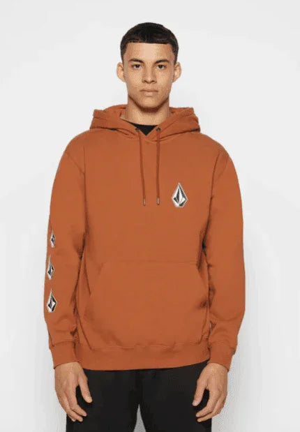 Volcom Iconic Stone Pullover Hoody Mocha - Boardworx