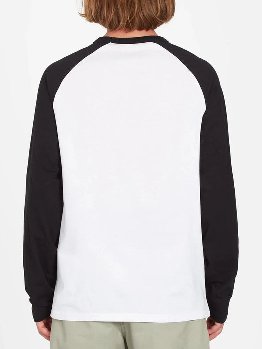 Volcom Pen Long Sleeve Tee Black/White - Boardworx