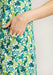 Weird Fish Tallahassee Organic Jersey Dress Kiwi - Boardworx