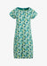 Weird Fish Tallahassee Organic Jersey Dress Kiwi - Boardworx