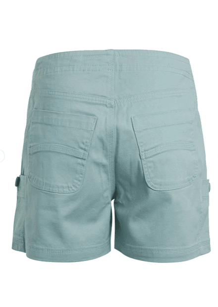 Weird Fish Willoughby Organic Cotton Summer Shorts Faded Jade - Boardworx