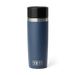 Yeti Rambler 16oz navy travel bottle with HotShot cap, insulated drinkware