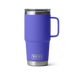 Yeti Rambler 20oz travel mug in ultramarine violet with handle and stainless steel lid