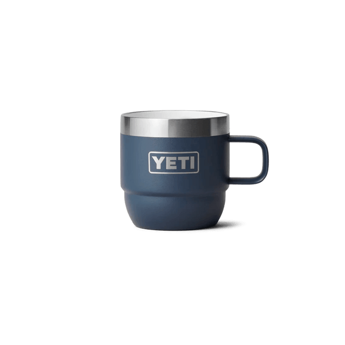 Yeti Rambler 6 oz (177 ml) Stackable Coffee Expresso Mugs Navy - Boardworx