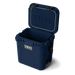 YETI Roadie 24 navy blue hard cooler with open lid, ideal for watersports or outdoor use