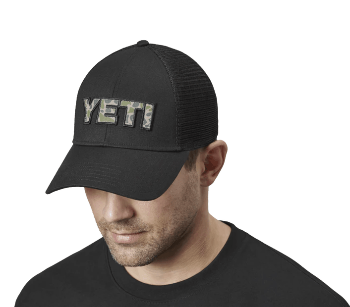 Yeti Trucker Cap Black Camo - Boardworx