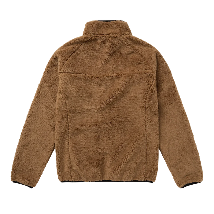 Mystic DTS Teddy Zip Thru Fleece Slate Brown
